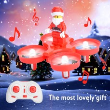 RC Quadcopter Flying Drone w/ Control Xmas Santa Claus Aircraft Toys Kids Christmas Gift   570908706